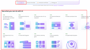 tạo trò chơi bằng canva code