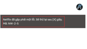 mã lỗi N-W 2-5