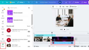 Tạo video trên canva