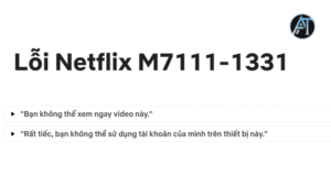 Mã lỗi M7111‑1331