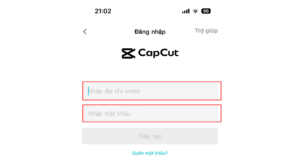 Đăng nhập trên ĐT