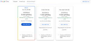 Google One cho phép bạn mở rộng dung lượng lên đến 30TB, tùy theo gói bạn đã đăng ký