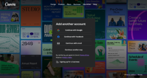 Truy Cập Canva và Đăng Nhập Tài Khoản