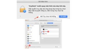 Mở Tùy chọn hệ thống (System Preference)