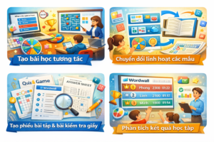 Khám phá tất tần tật về Wordwall – công cụ dạy học tương tác hiện đại giúp giáo viên tạo bài tập