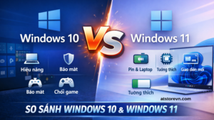 So sánh Windows 10 và Windows 11
